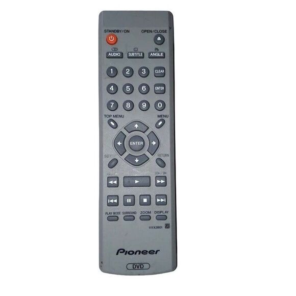 Pioneer VXX2801 Remote Control Genuine OEM Tested Works - Picture 1 of 3